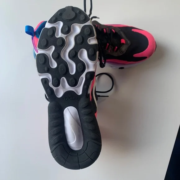 Nike AIR270 React Pink 4.5 Y (Big Kid)  or  EURO 36.6  Women's 6 - Picture 4 of 8